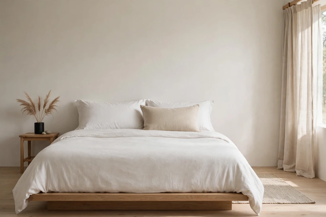Minimalist throw pillow