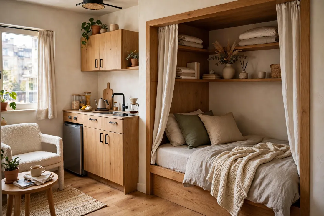 Bed alcove