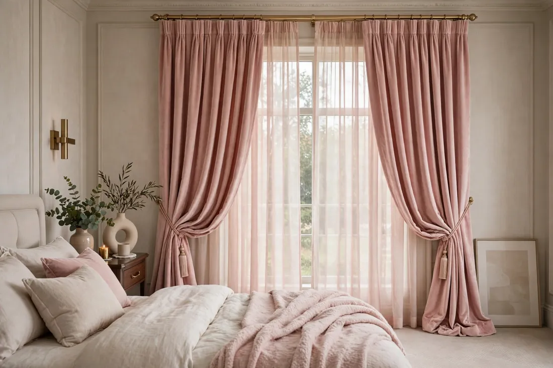 Blush rug color
