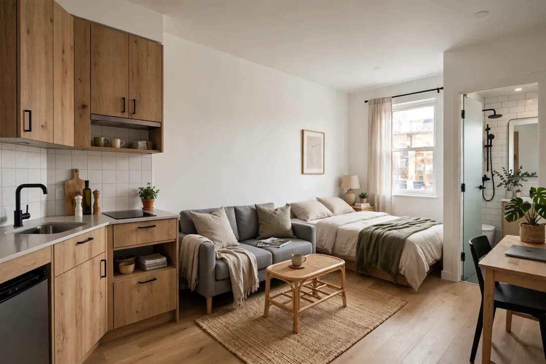 Modern square layout