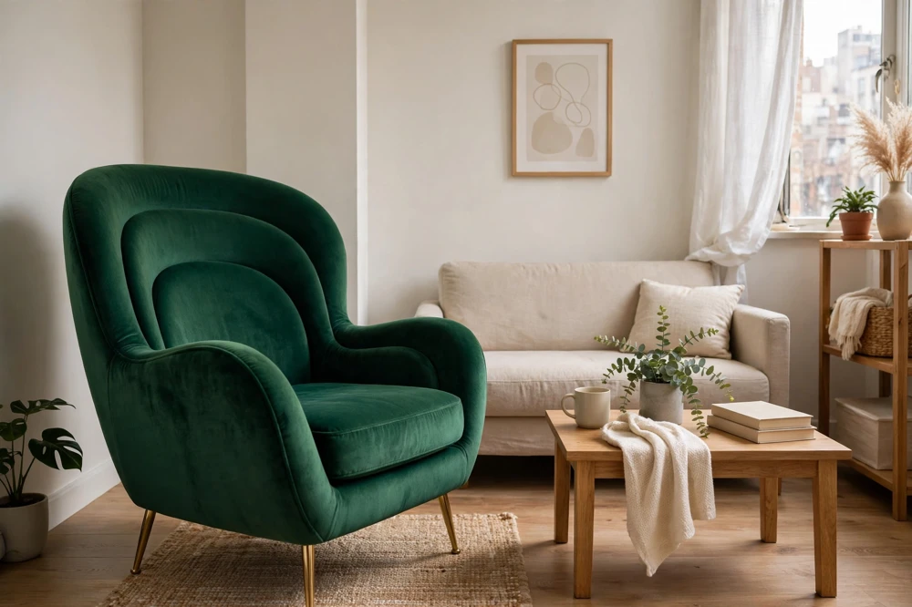 Small apartment statement furniture