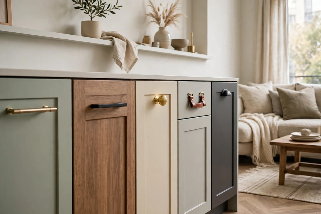 Studio apartment stylish hardware