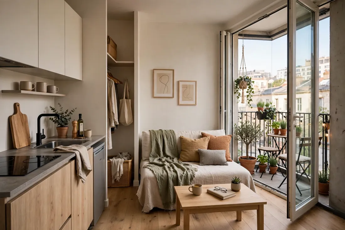 Balcony corner
