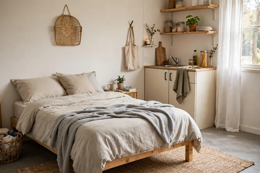 Studio apartment budget bedding
