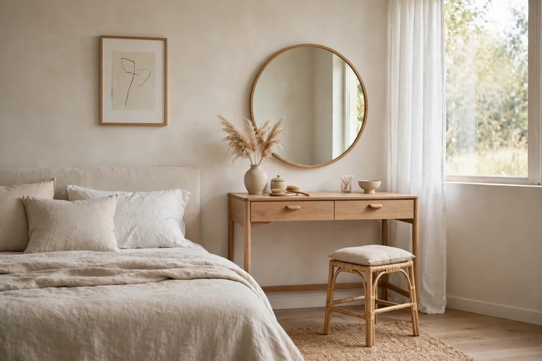 Minimalist dressing table