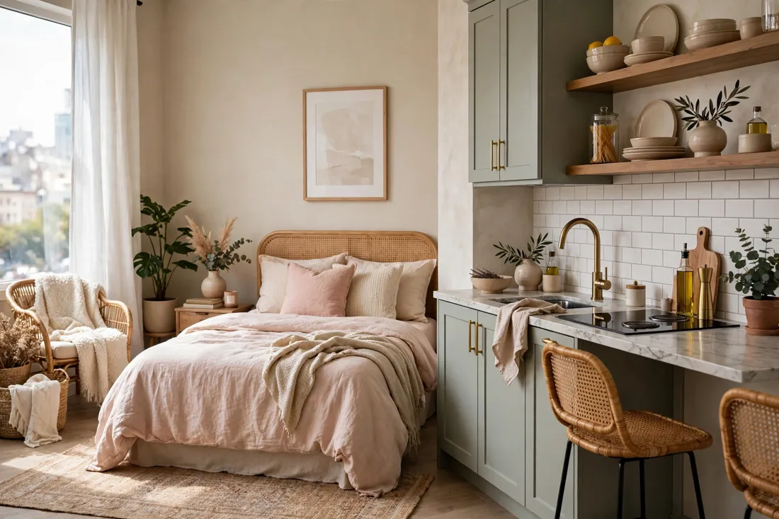 Elegant kitchenette