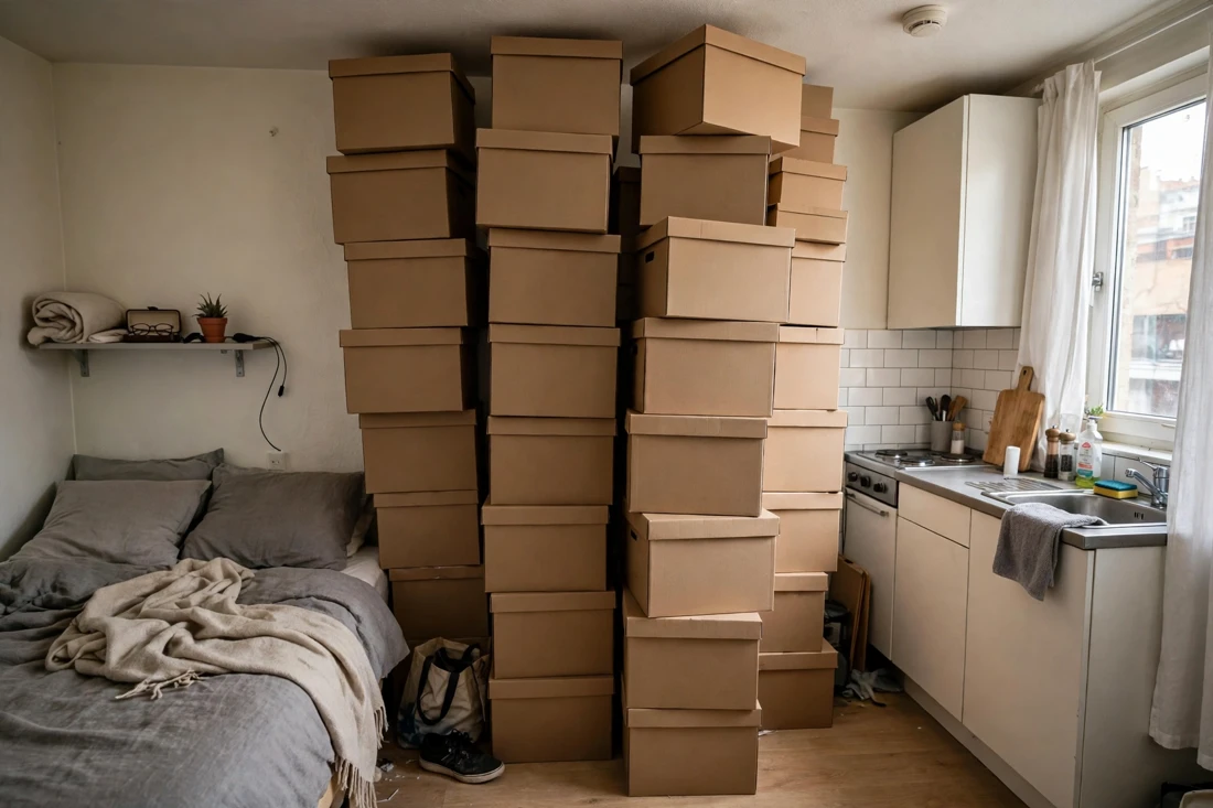 Studio apartment no labeling mistake