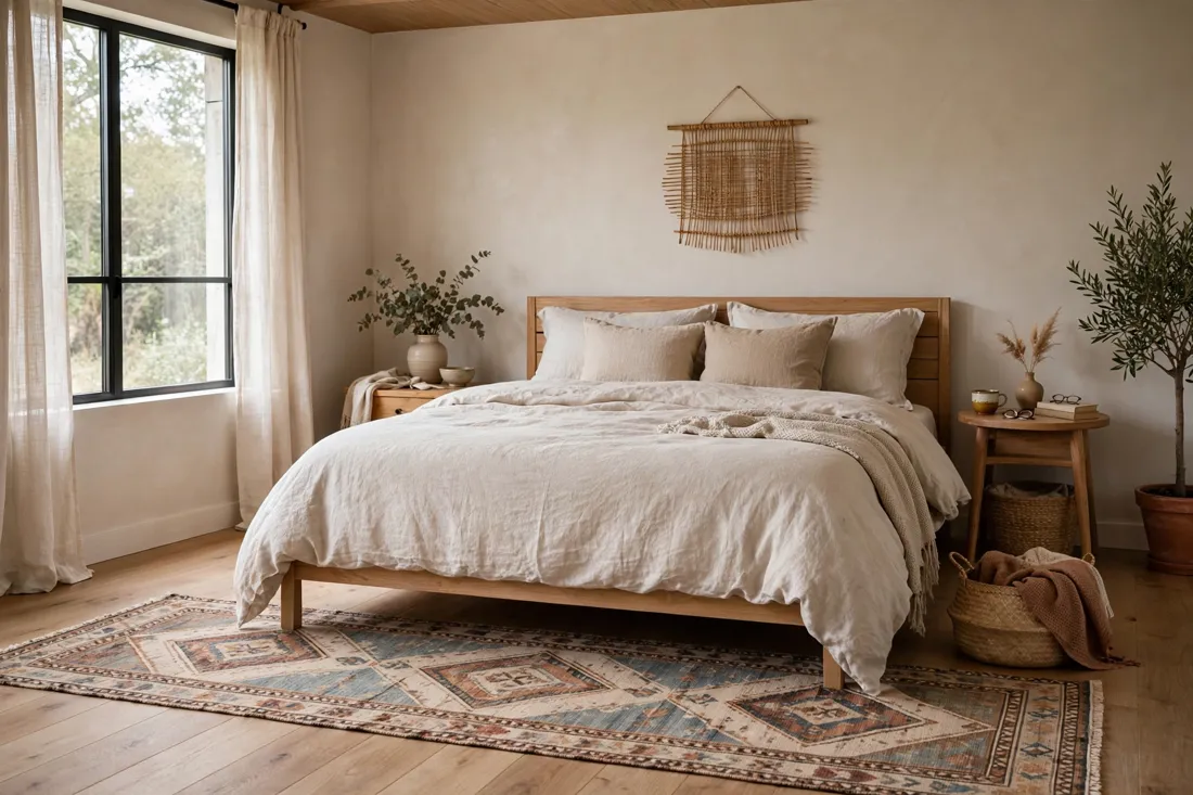 Runner bedroom rug