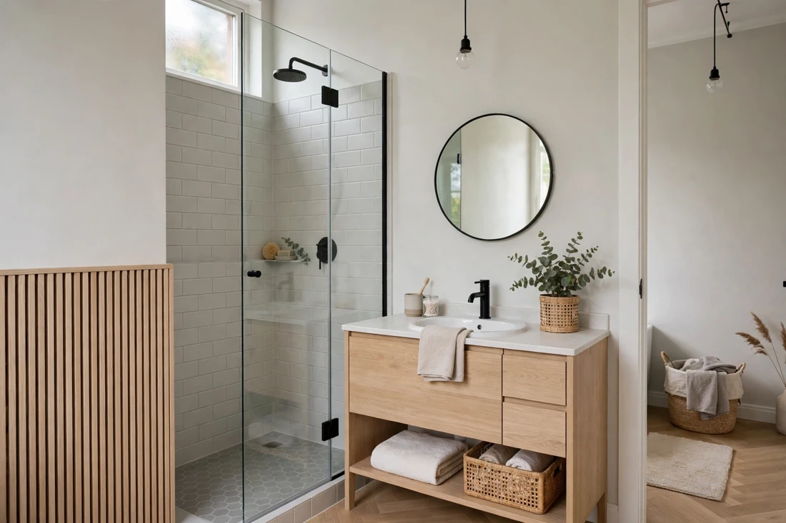 Scandi bathroom