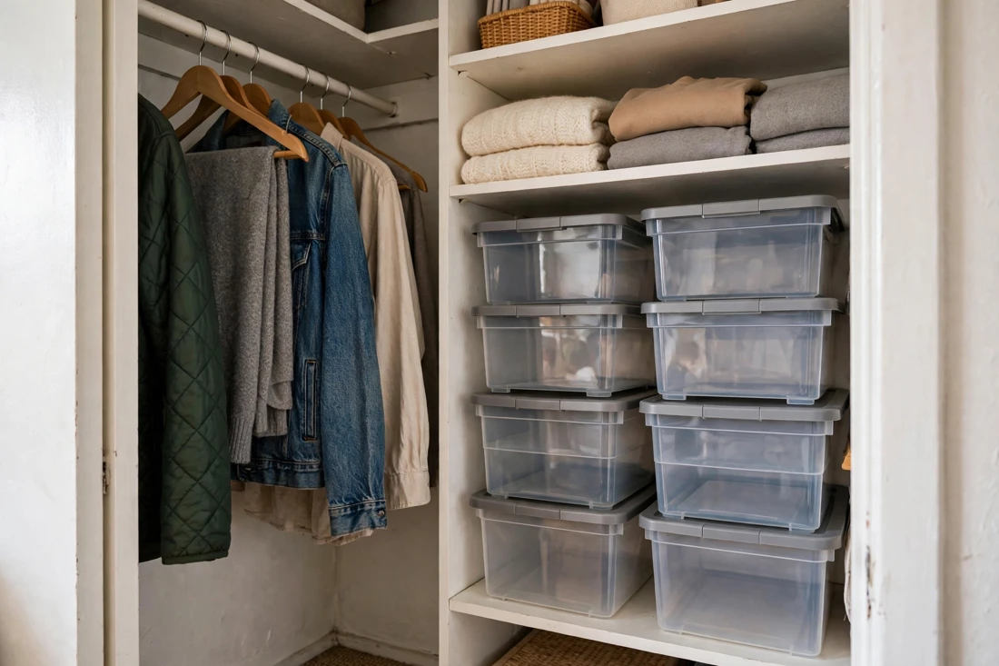 Small apartment seasonal rotation