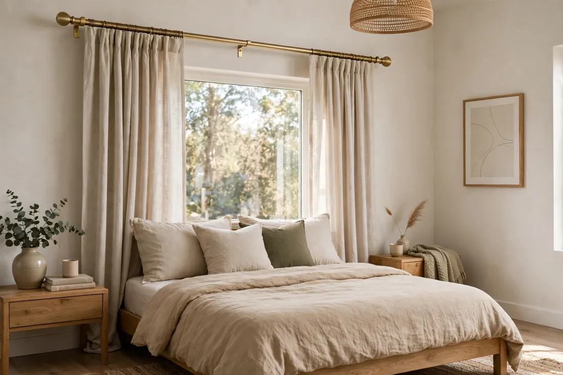 Curtain rod style