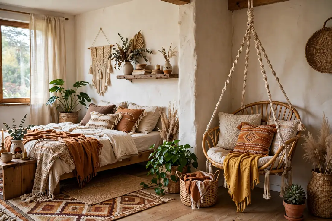 Hanging chair corner
