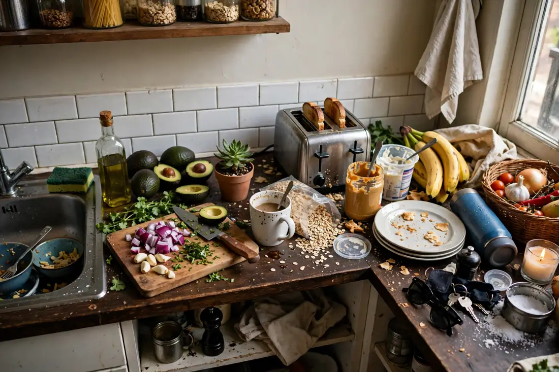 Studio apartment too much on counters mistake