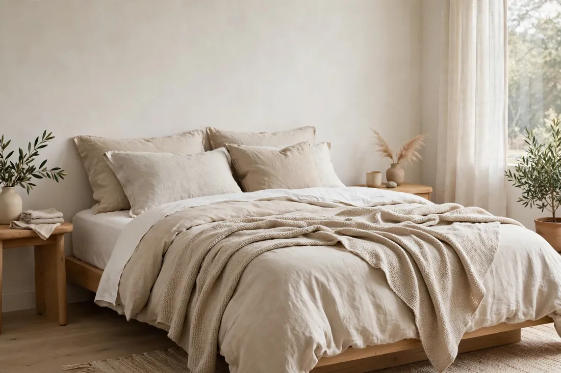 Minimalist bedding layers