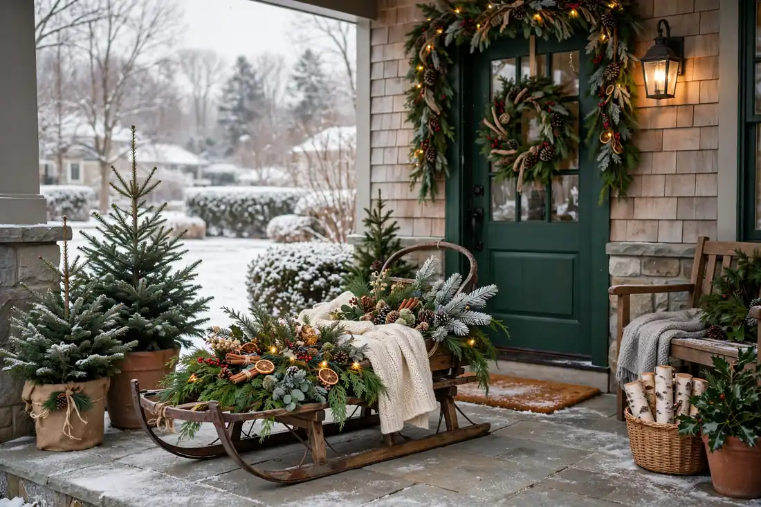 Entryway sled display