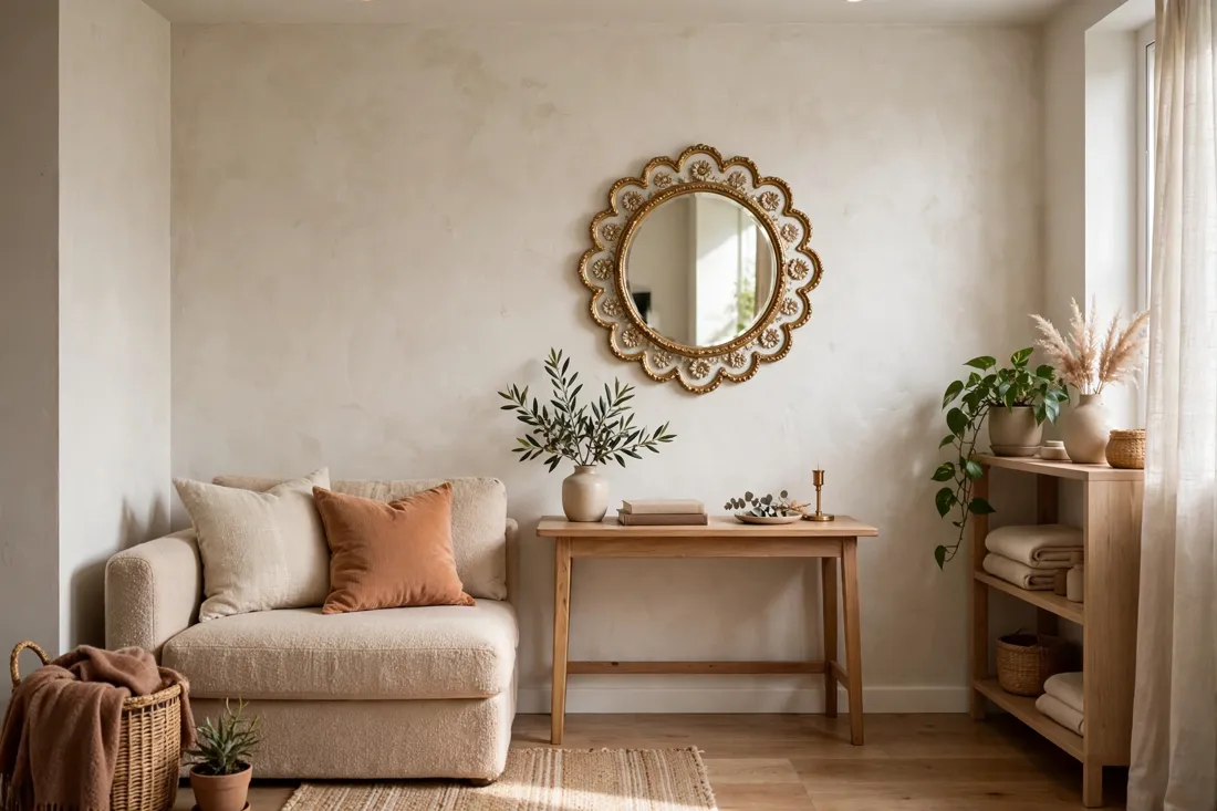 Small apartment mirror