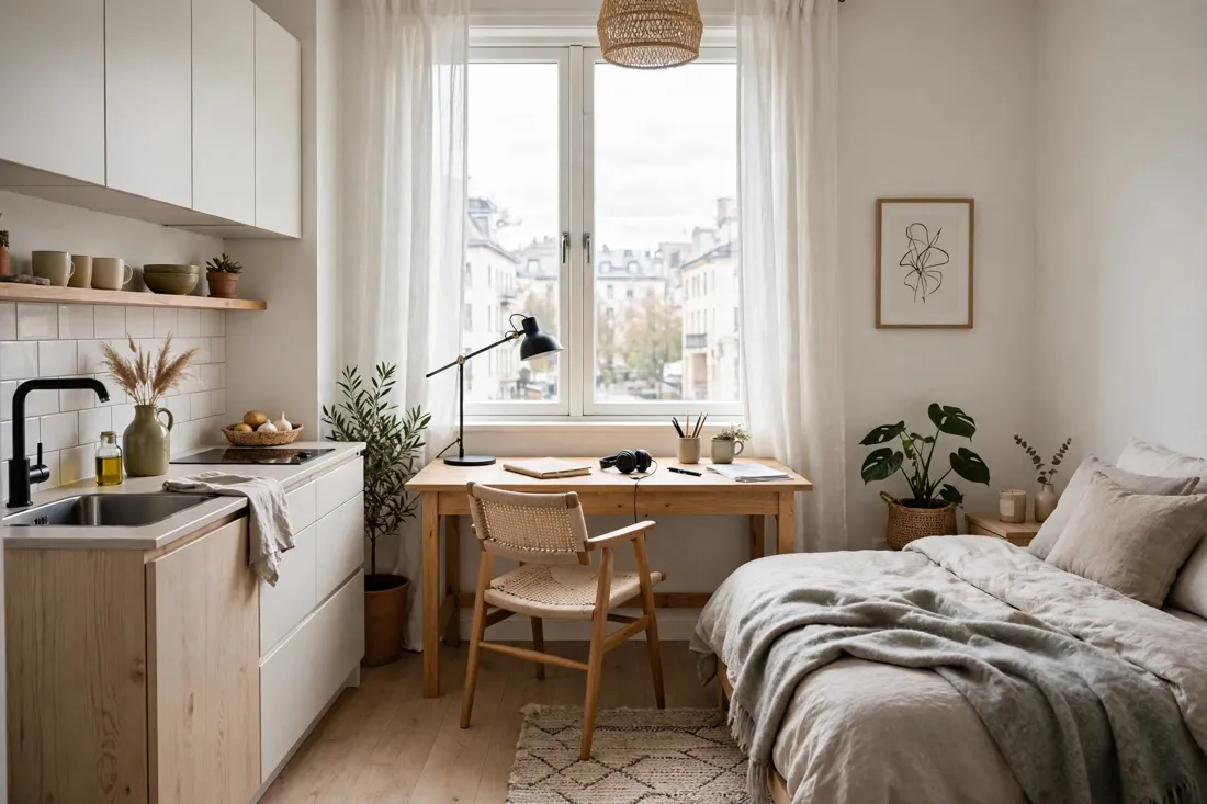 Scandi desk
