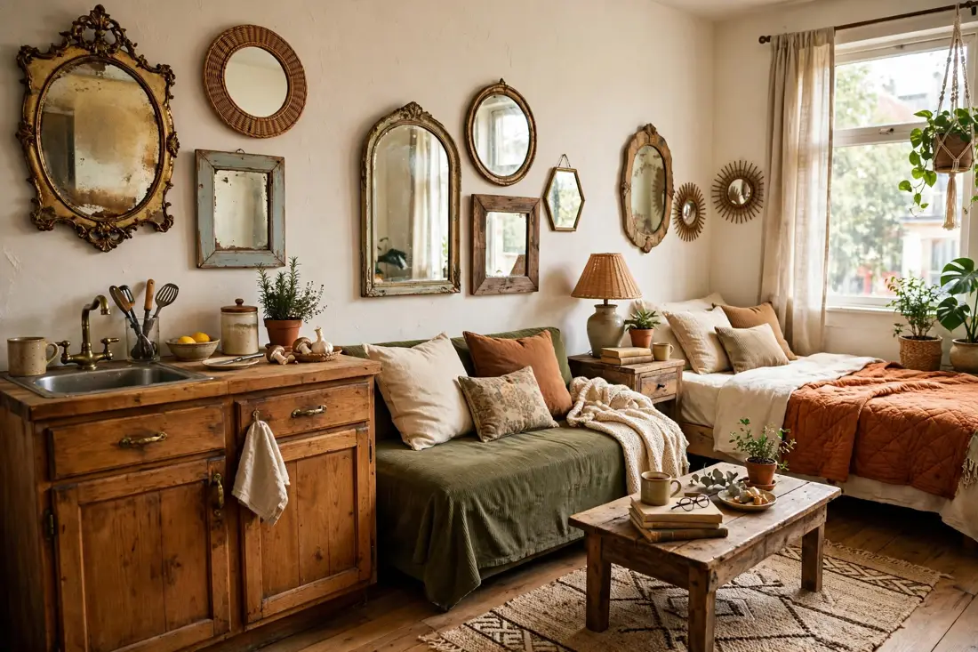 Thrifted mirrors