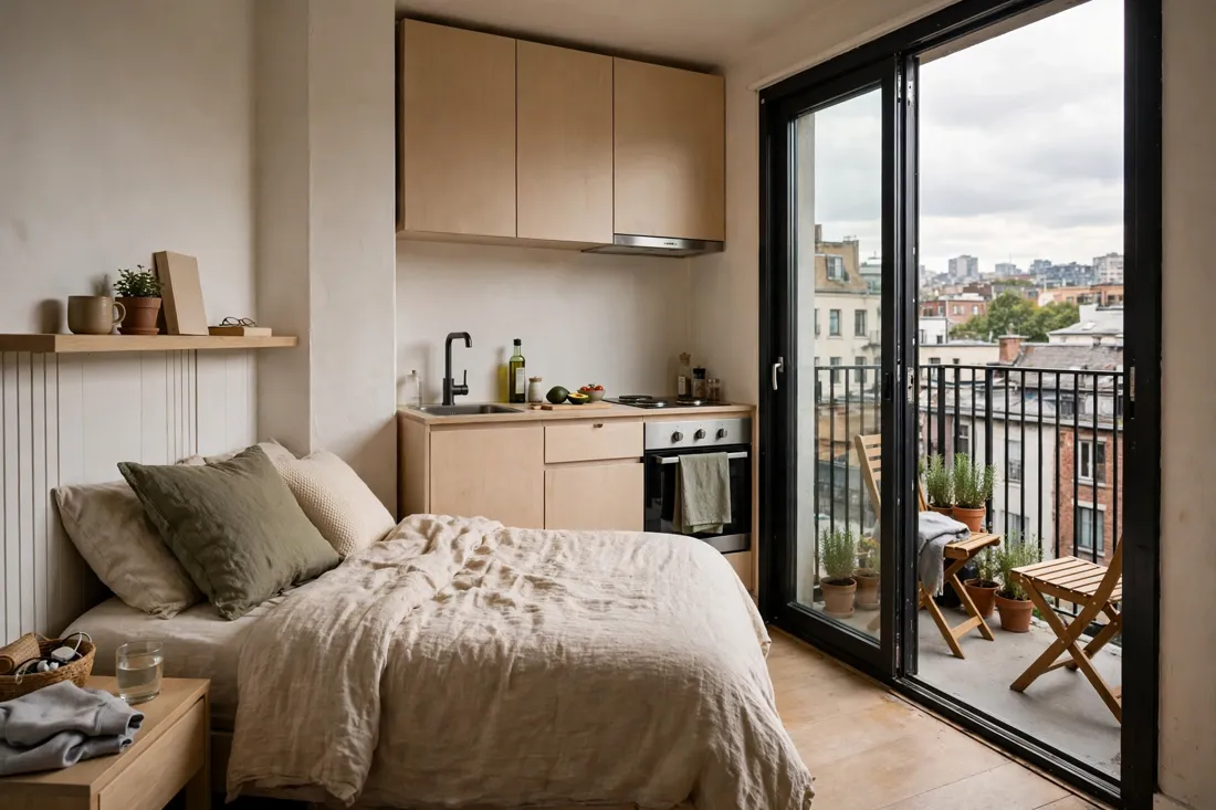 Tiny balcony