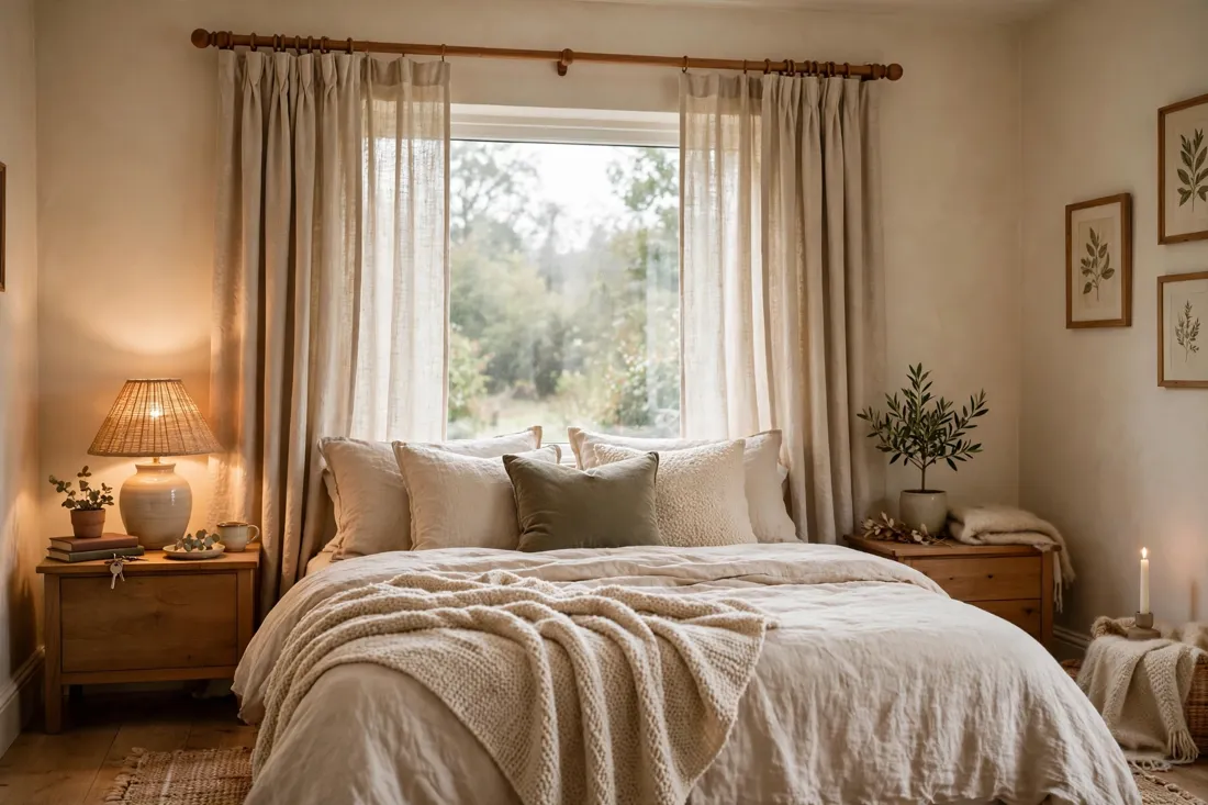 Cozy curtain rod