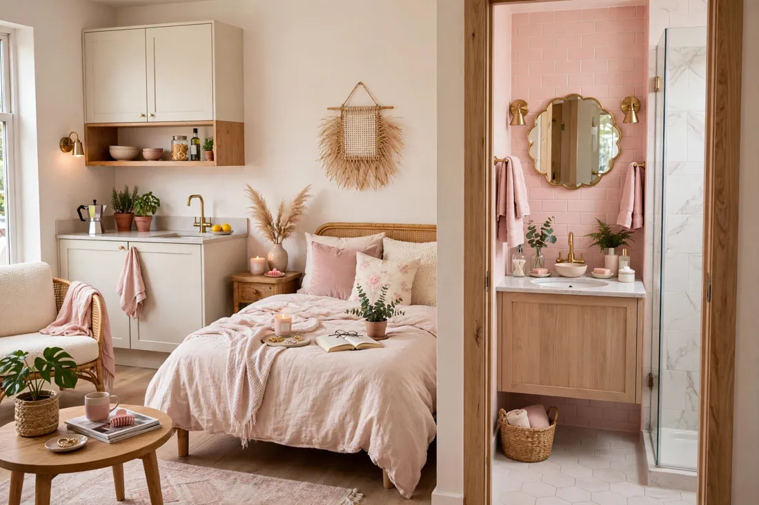 Feminine bathroom