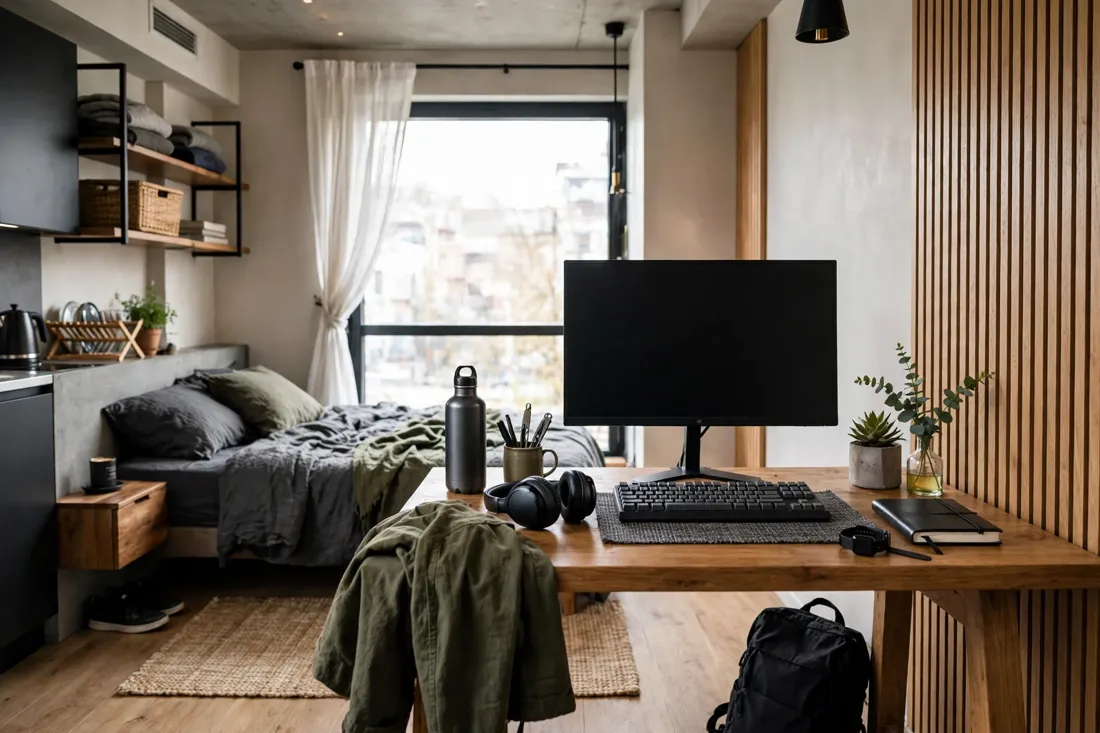 Workspace for men