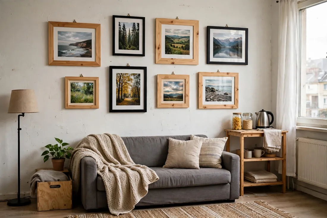 Studio apartment affordable frames