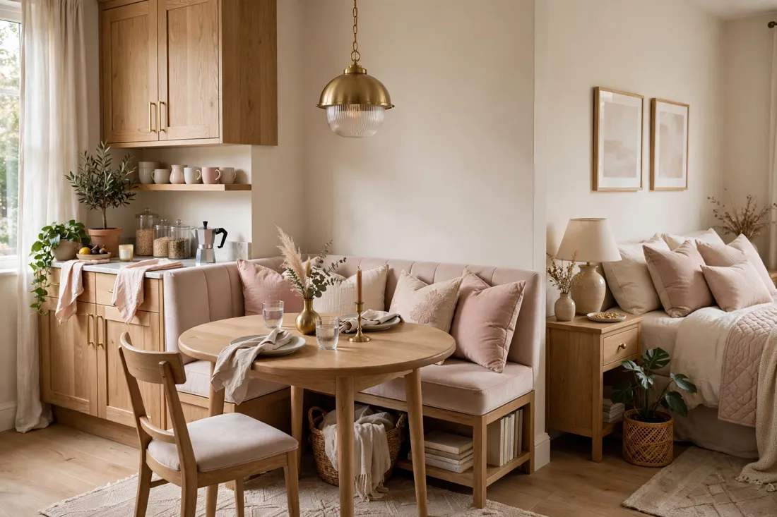 Elegant dining nook