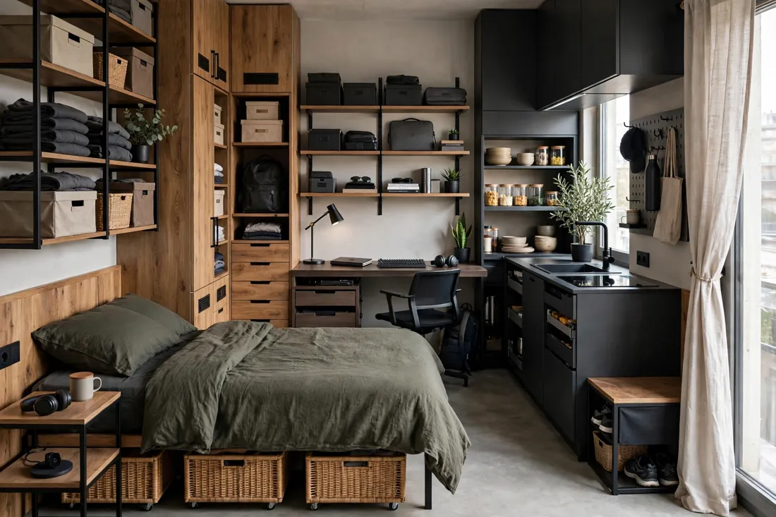 Smart storage for men