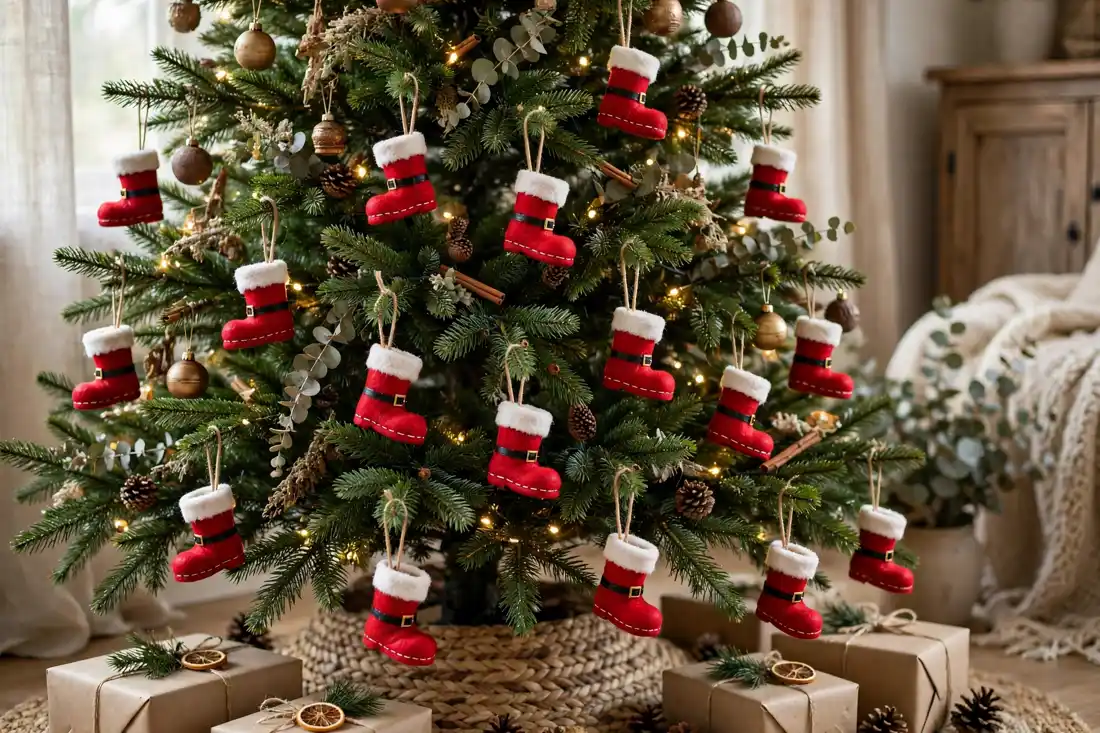 Santa boots tree