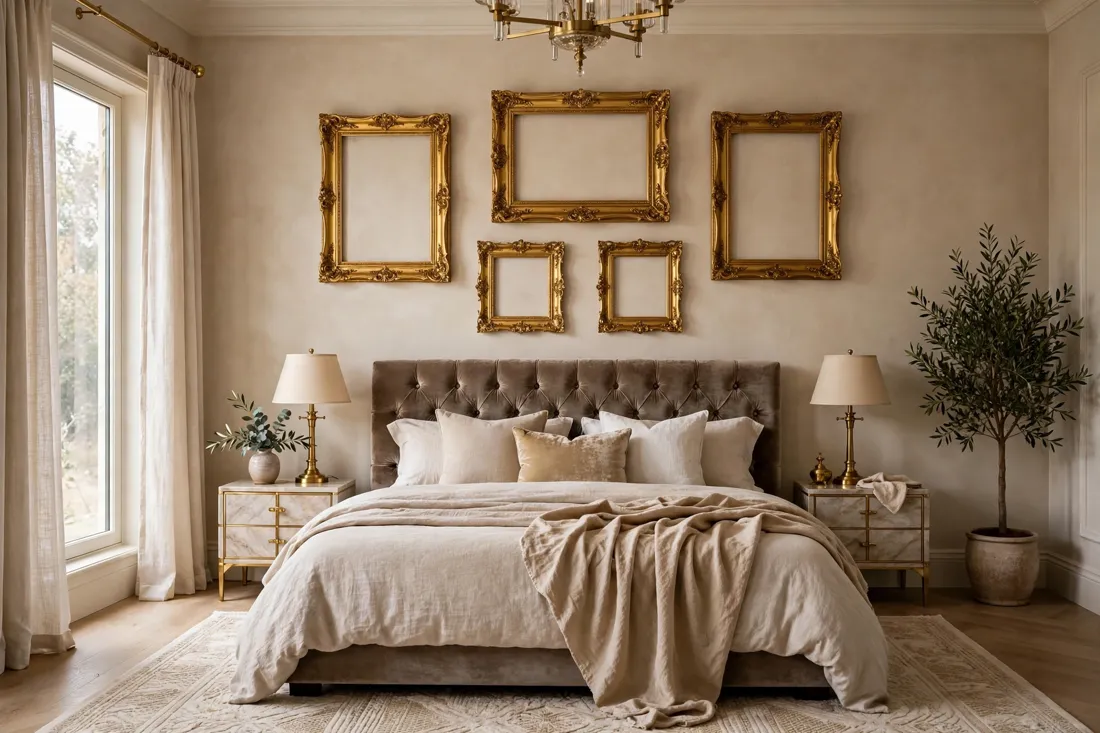 Luxury gold frames