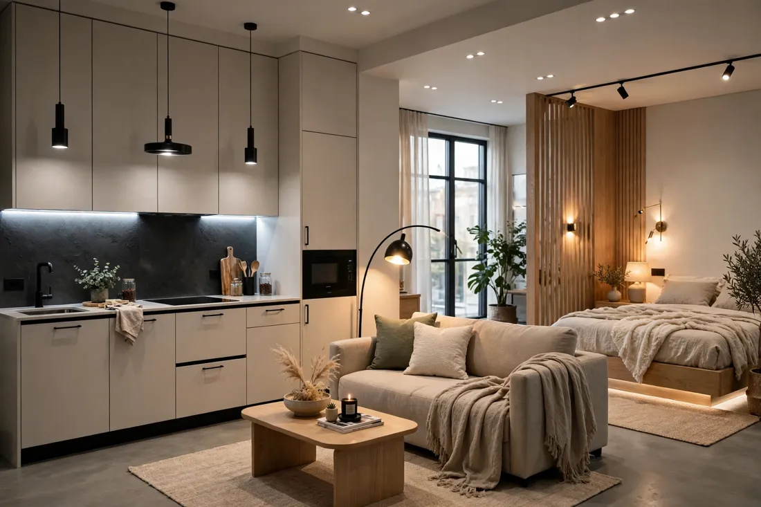Modern lighting zones