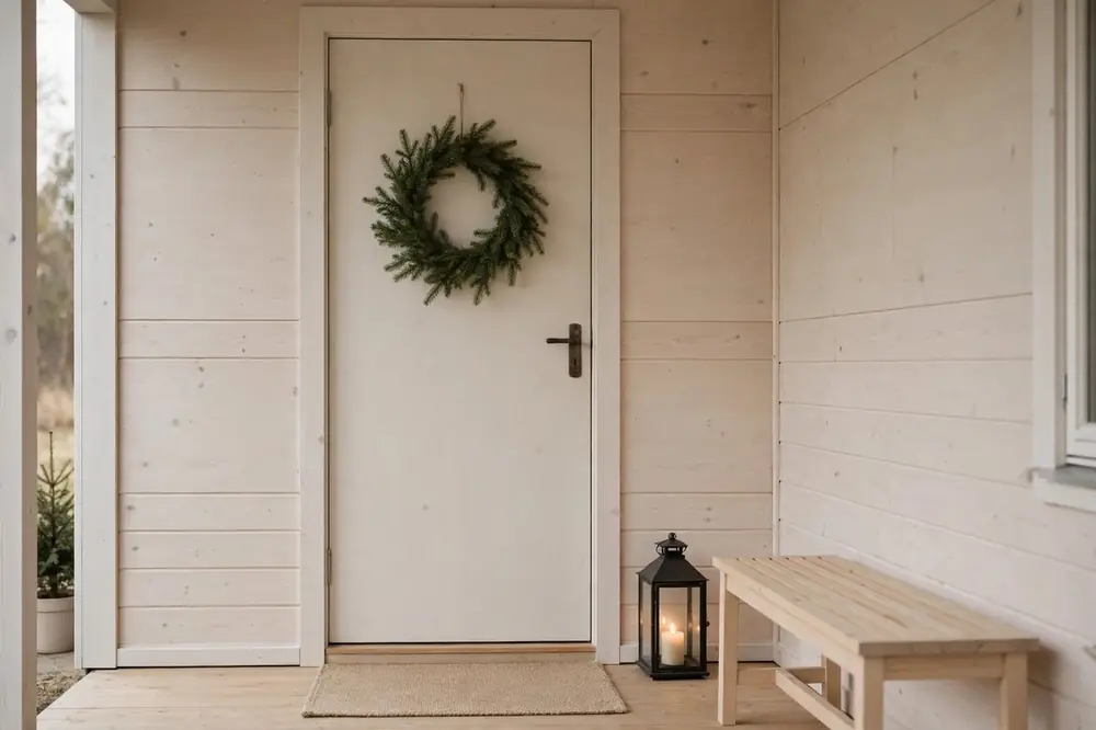 Minimalist Scandinavian Porch