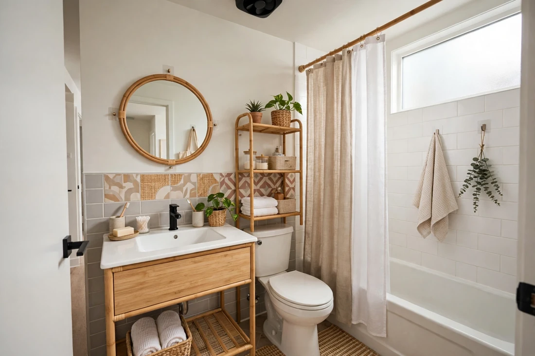 Renter bathroom updates