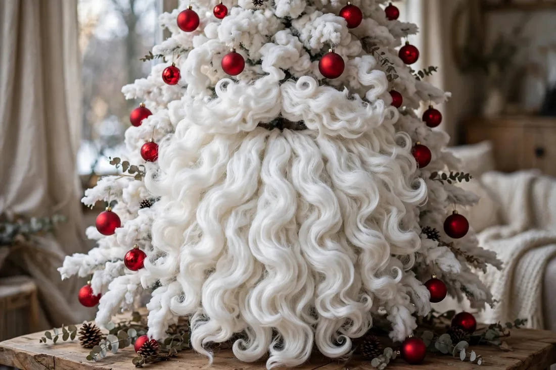 Santa beard tree