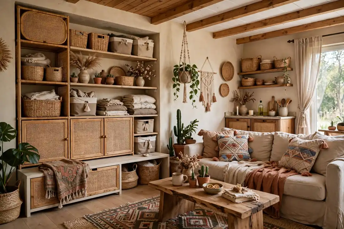 Boho storage