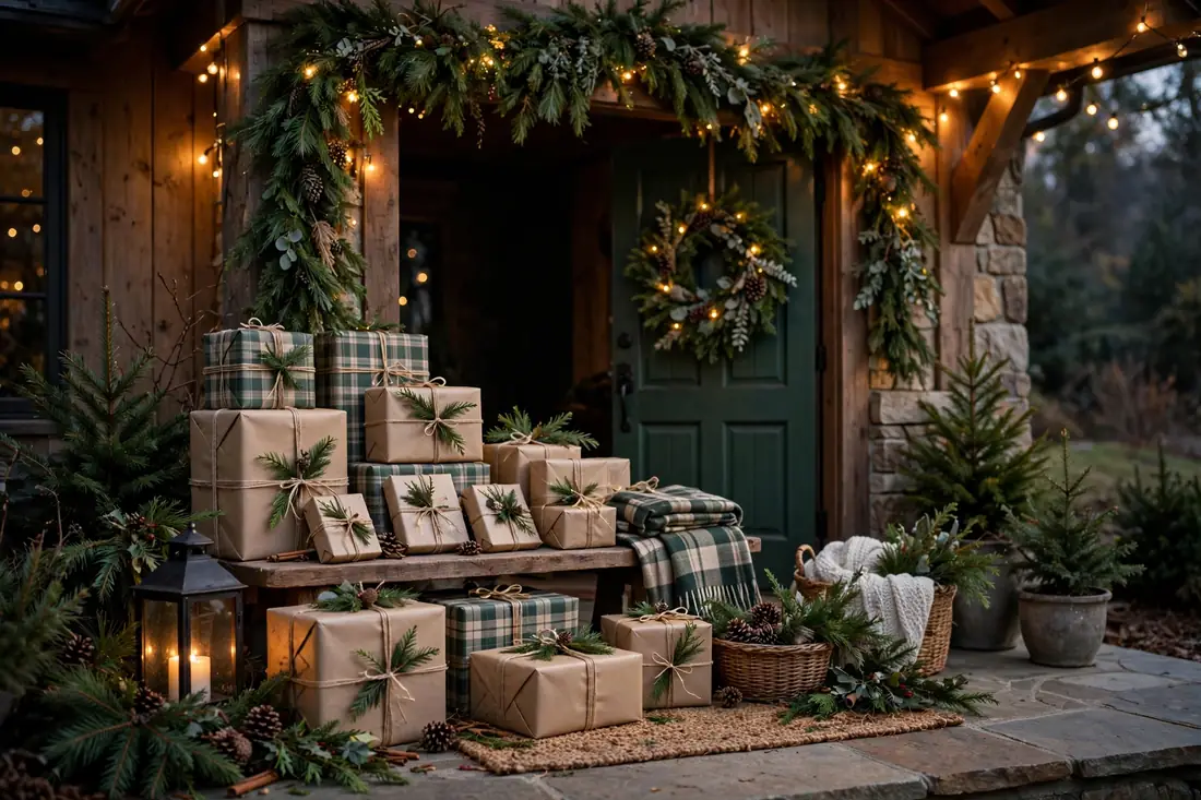 Entryway gift display