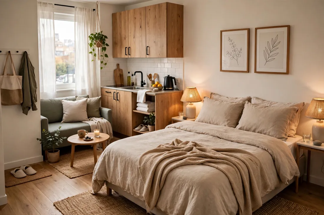 Guest-ready couples studio
