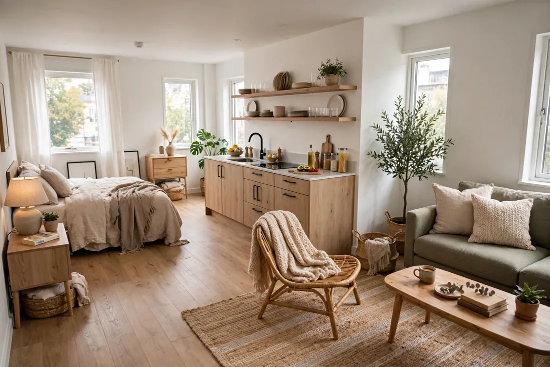 Rug zone layout
