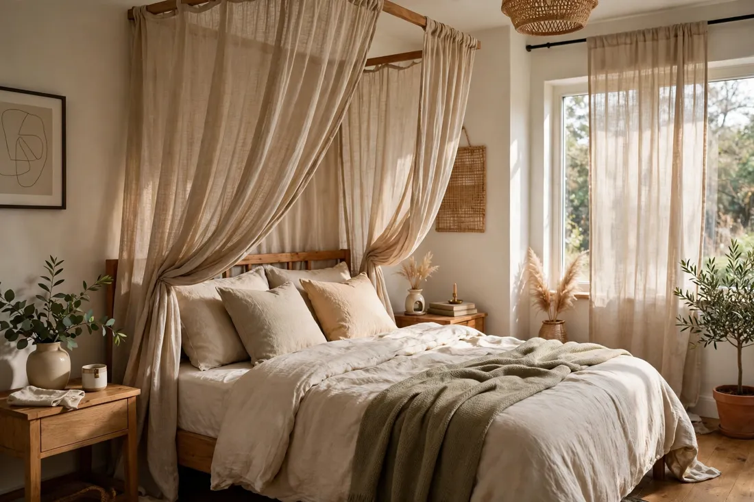 Curtain canopy