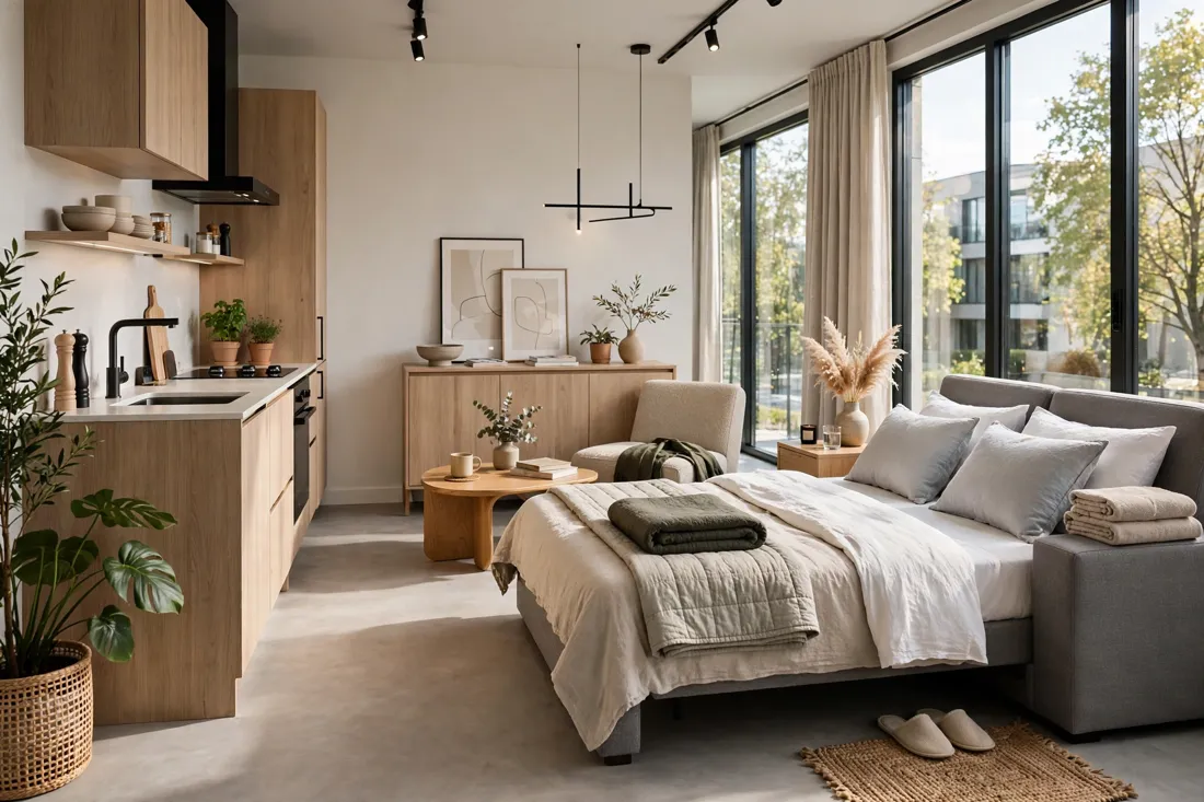 Modern guest layout