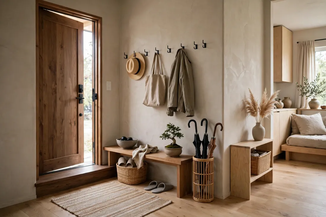 Japandi entryway