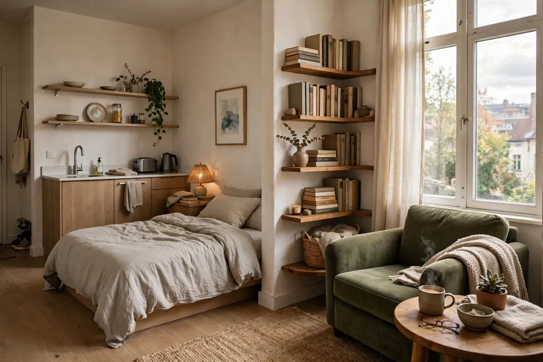 Renter reading nook