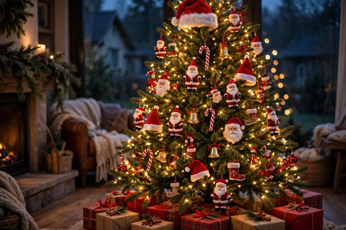 Santa evening glow tree