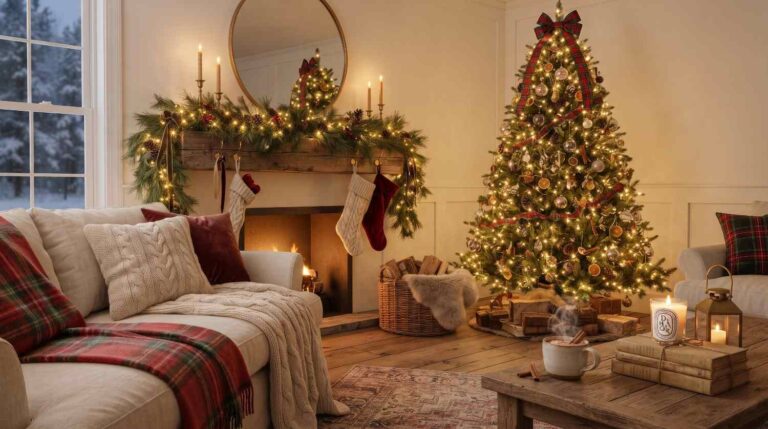 18 Dreamy Christmas Living Room Ideas Every Home Needs